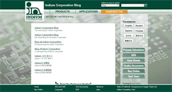 Desktop Screenshot of indiumblog.com